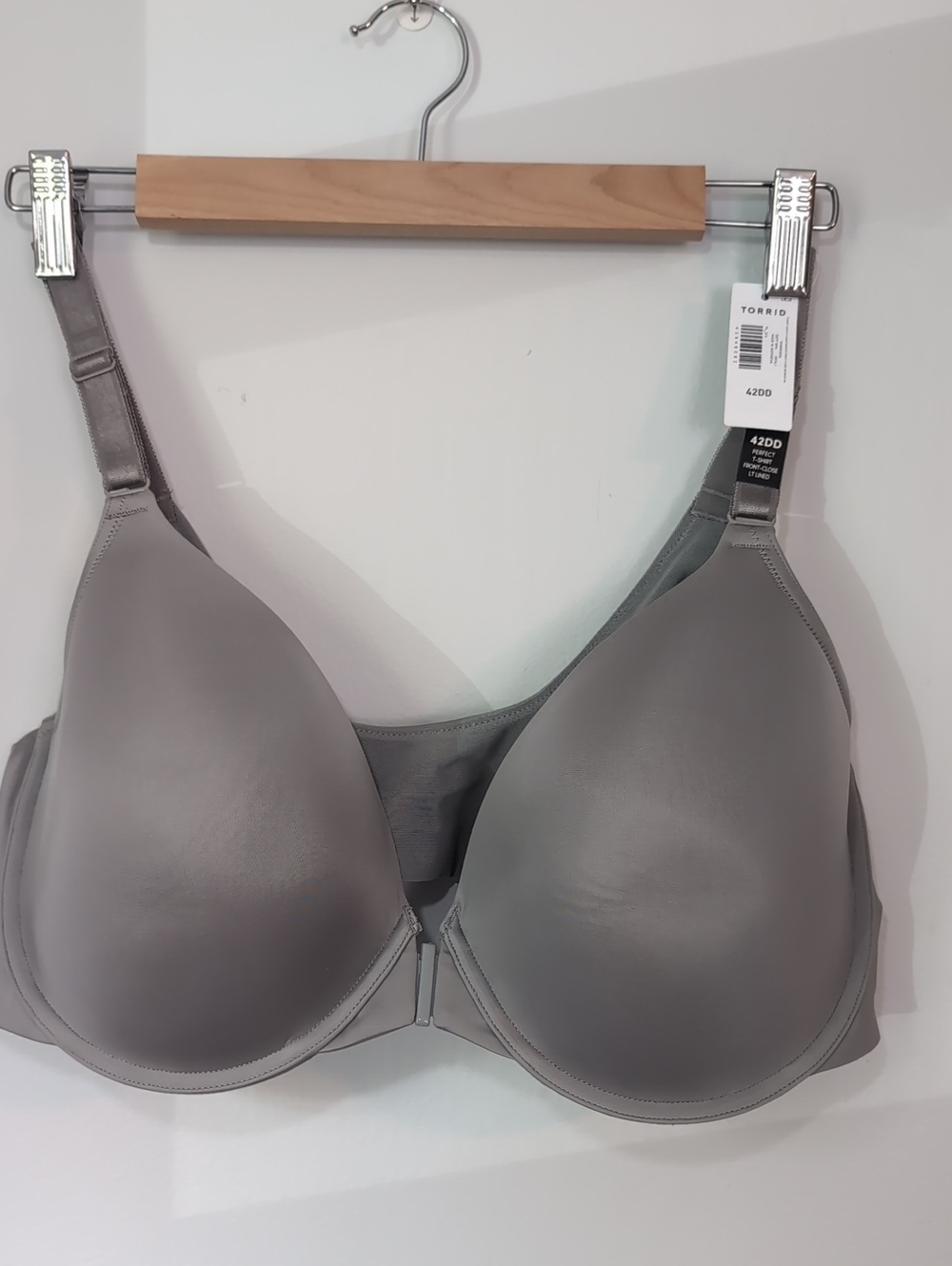 torrid Gray Perfect-Coverage Bra